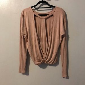 F21 Open Back Workout Top